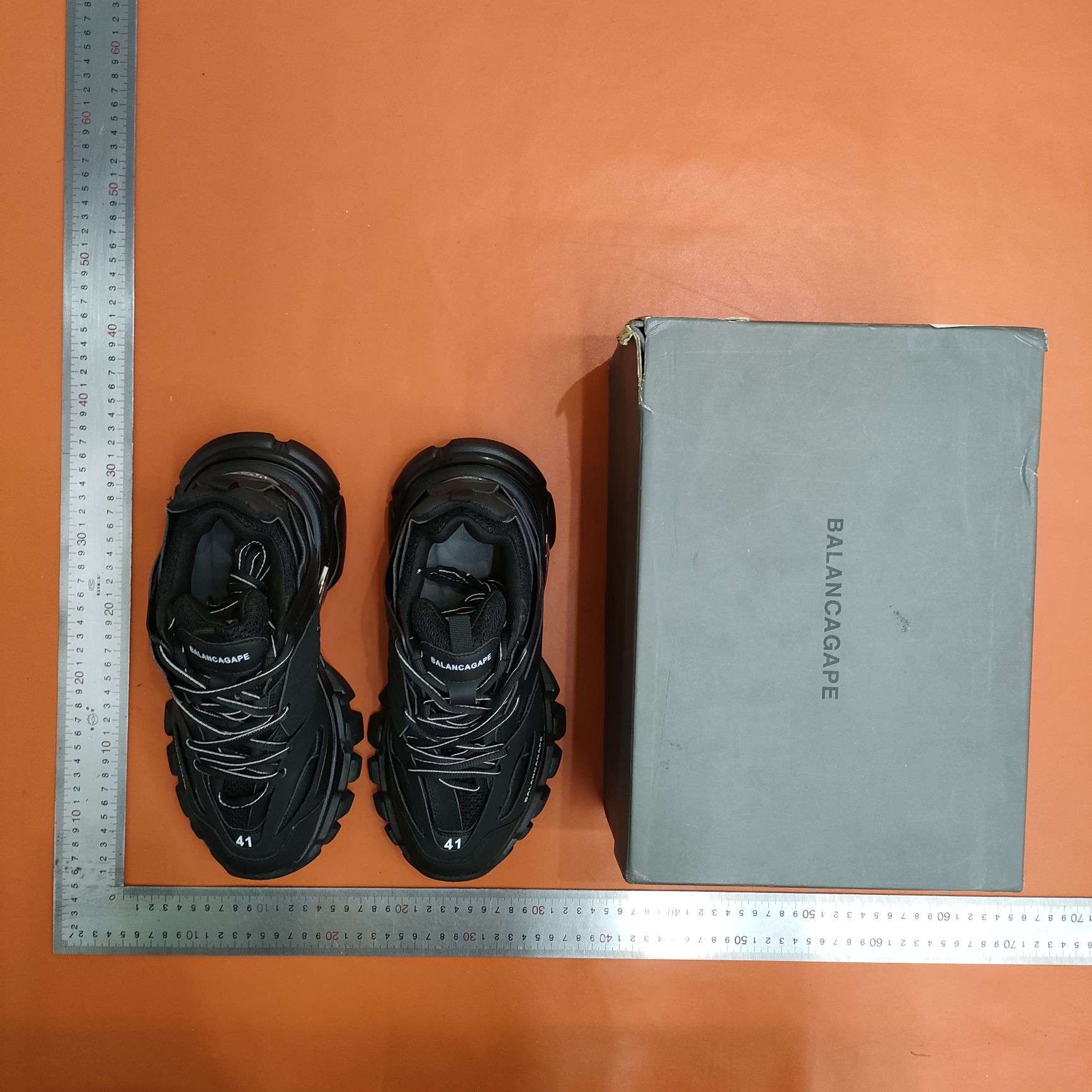 Paris Track 3 generation 3.0-Daddy Shoes Men and Women Skinned Bottom Sports Recreational Shoes