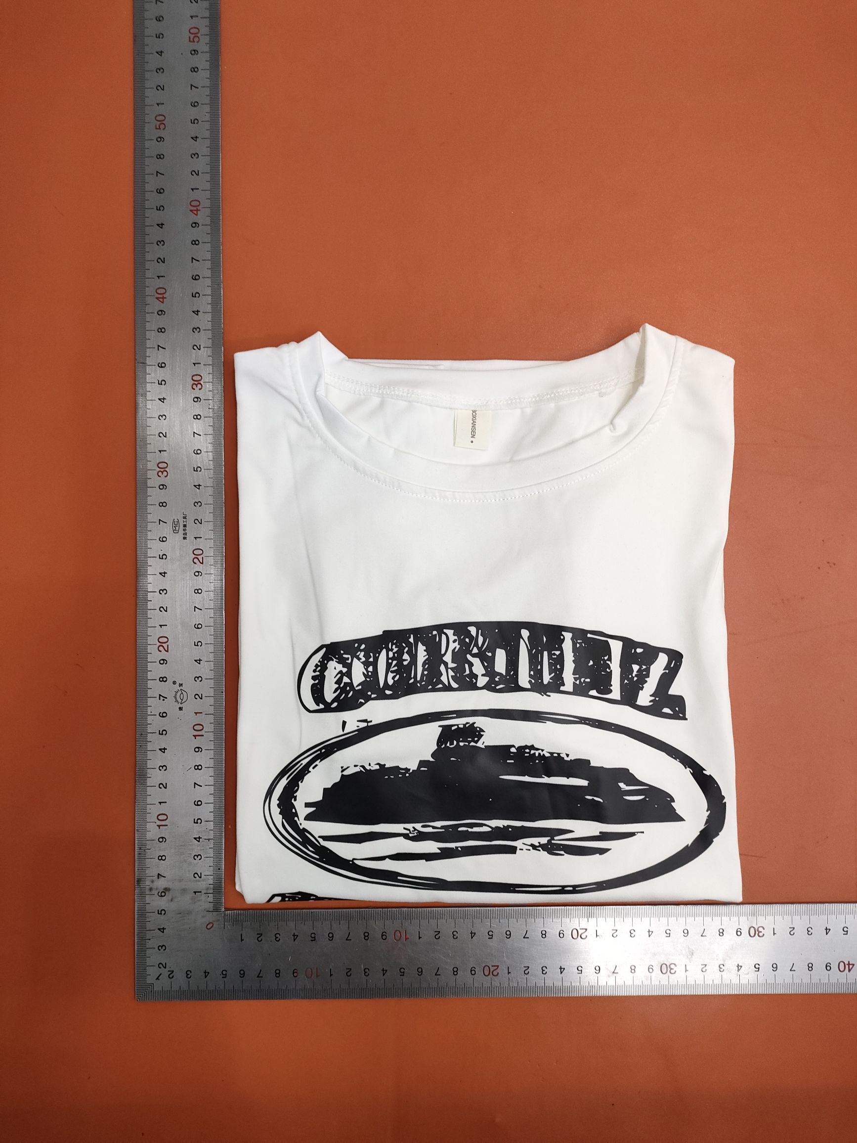 Corteiz Devil Island series T-shirt letter Logo-printed T-shirts for cross-border foreign trade